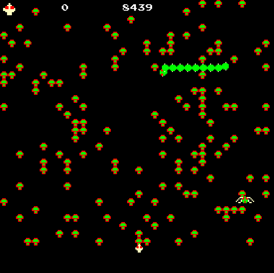Atari Centipede Remake screenshot